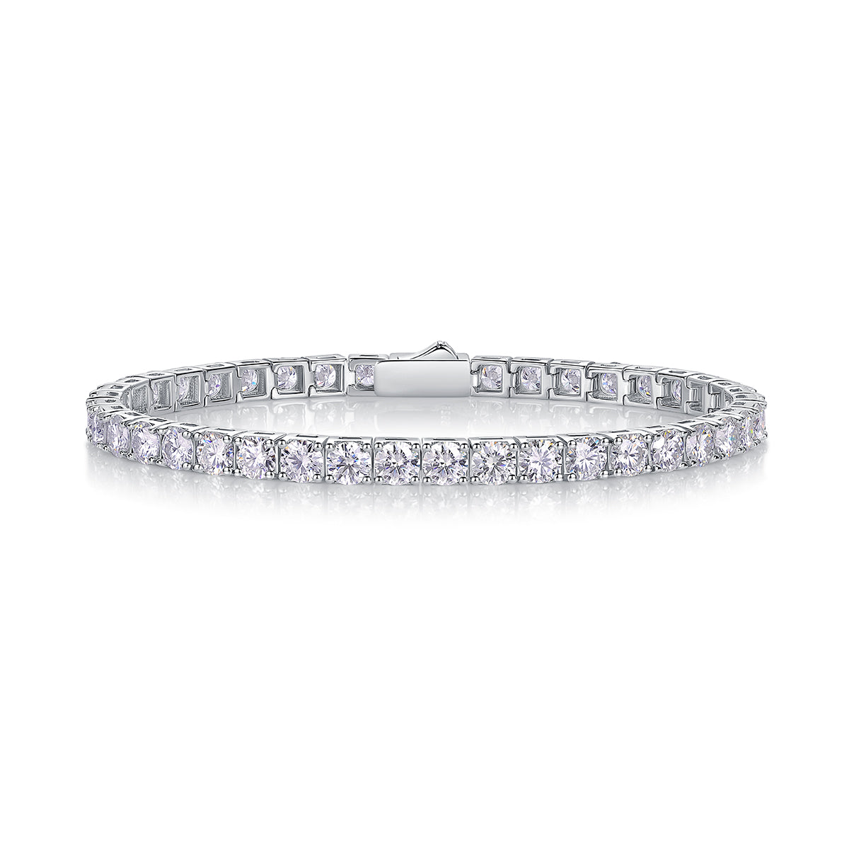 Gravitation Luxury Fashion Mossan Diamond S925 Silver Bracelet